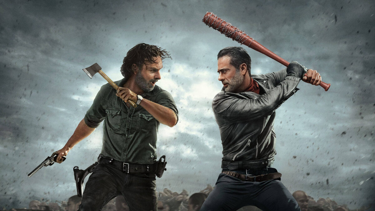 The Walking Dead post-apocalyptic zombie horror series promotional image